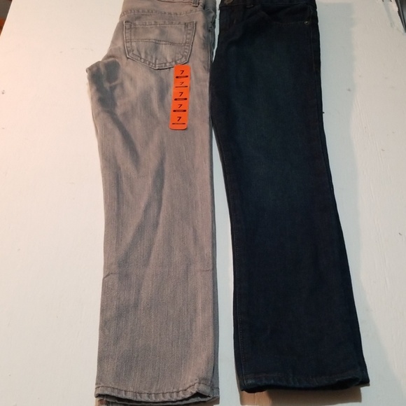 Children's Place boys Skinny Jeans Size 7 Gray - Picture 2 of 8